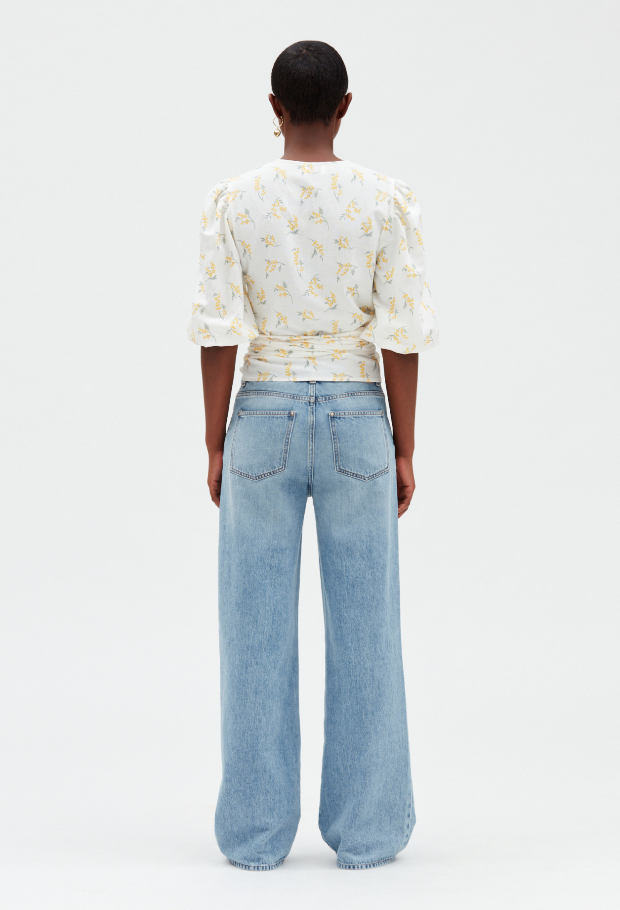 Blouse courte mimosa