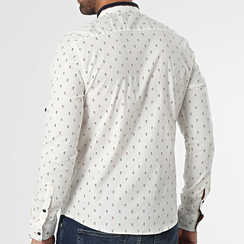 Chemise Manches Longues Beige Clair