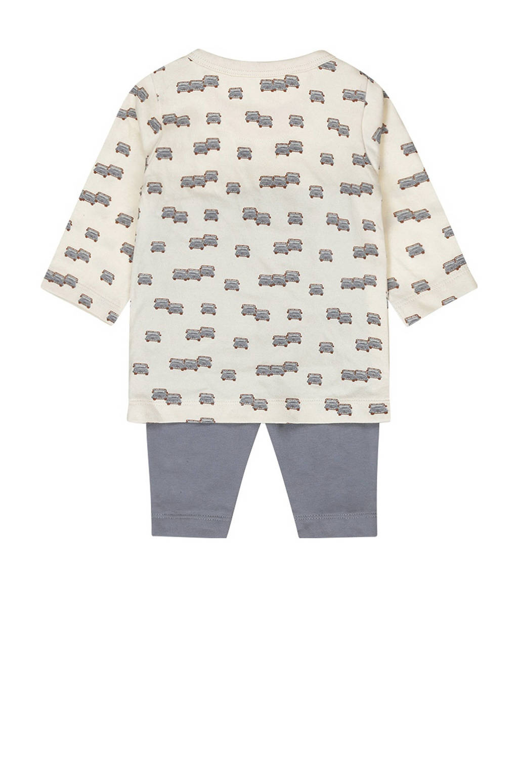 Dirkje pyjama met all over print blauw