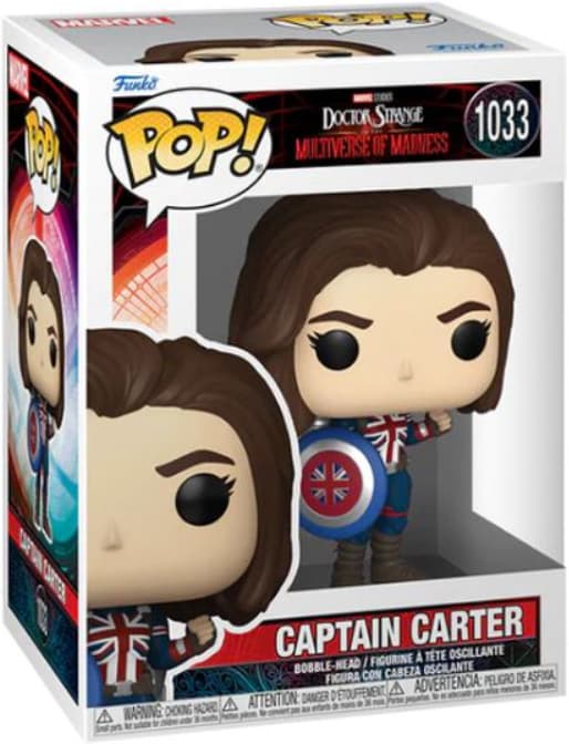 Funko Pop! Vinyl DSMM S2 Captain Carter-figur