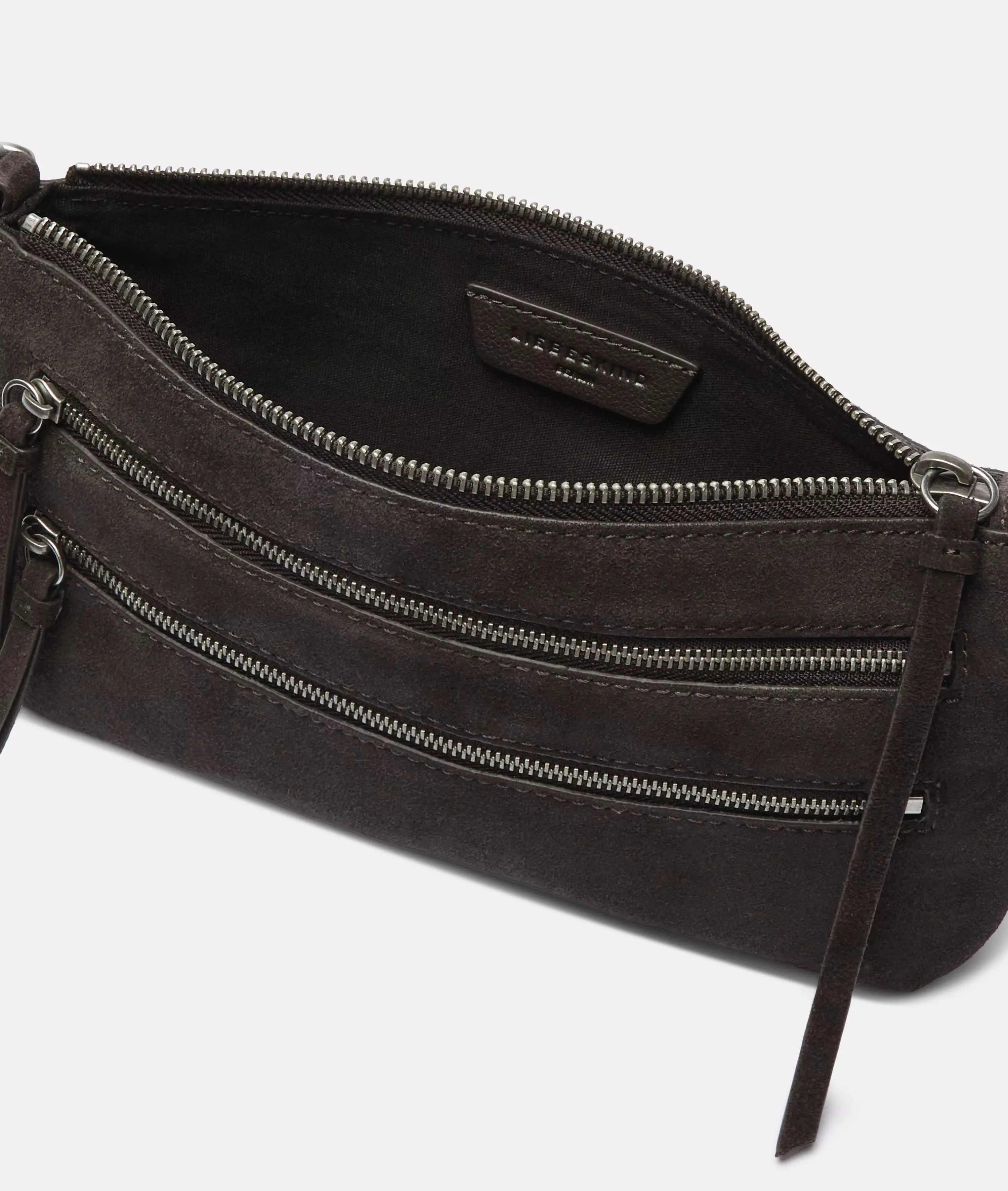 Crossbody Handy shoulder bag made from soft suede