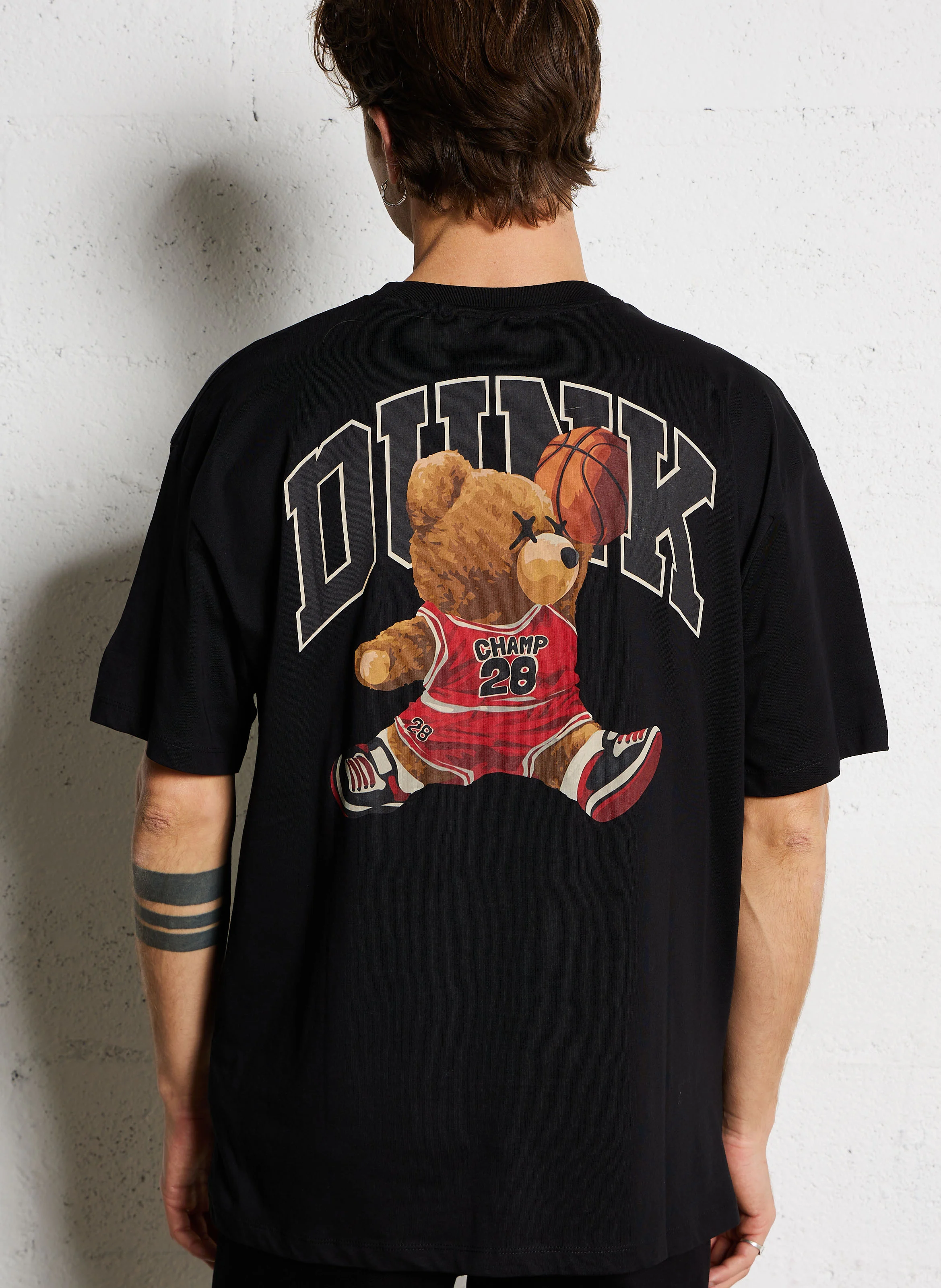 TORO - Tee-shirt col rond en coton | Noir
