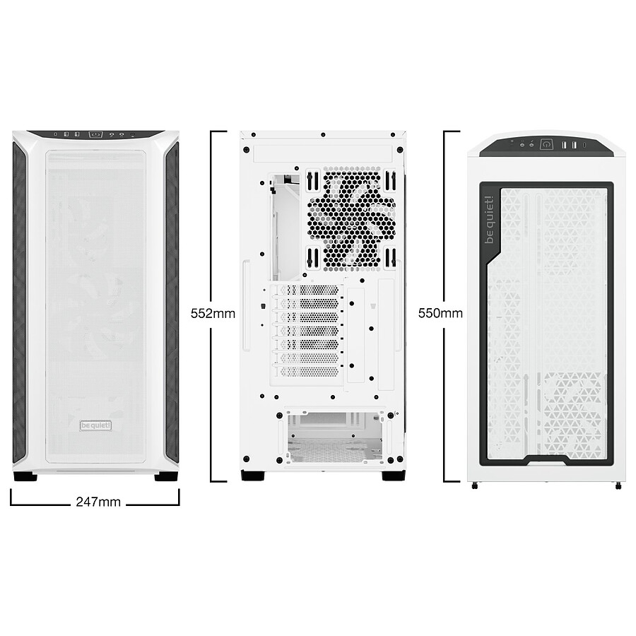 be quiet! Shadow Base 800 DX - Blanc