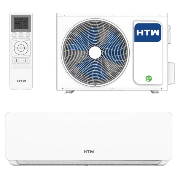 HTW IX75 9000BTU R32 Interior e Exterior