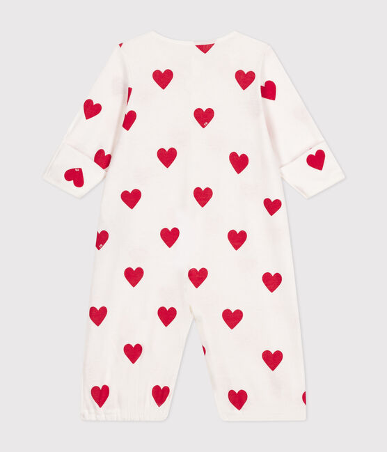 Combisac cœur en coton bébé