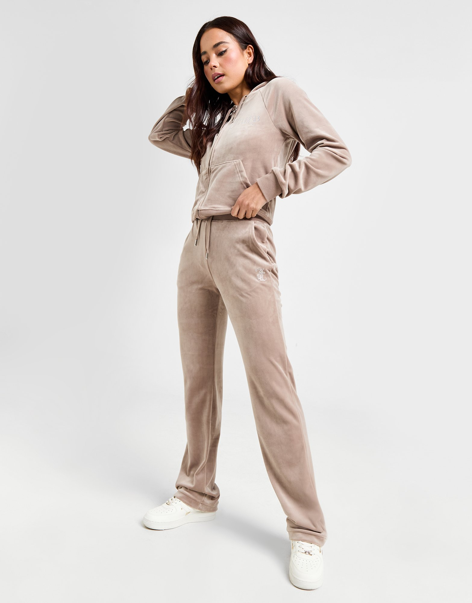 JUICY COUTURE Pantalon de jogging Diamante Velours Femme