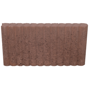 Stonewish palissade quadroband 6 x 25 x 50 cm beton bruin