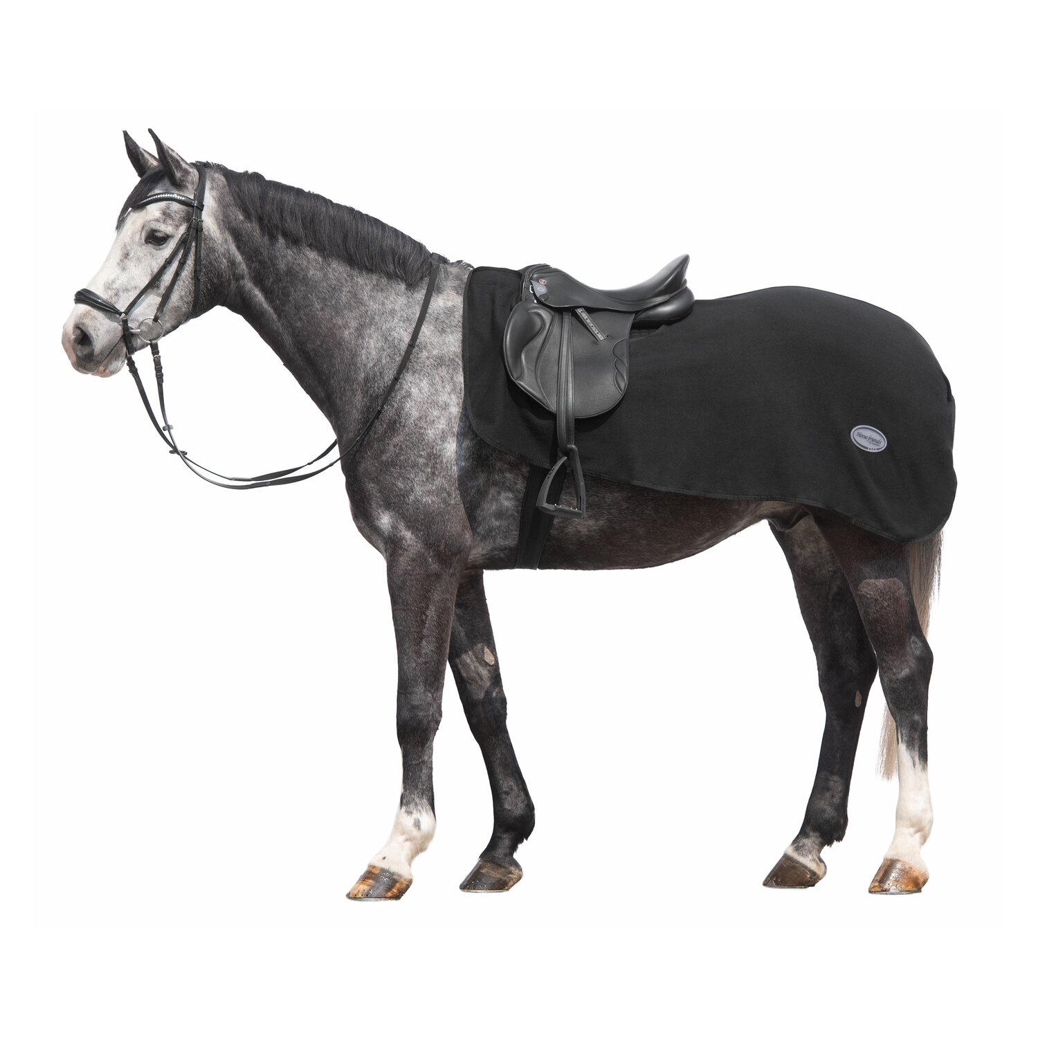 Horse-friends Ausreitdecke - black