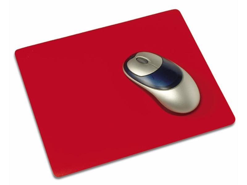 Läufer Mausmatte 21 x 26 cm, Dunkelrot Mousepad