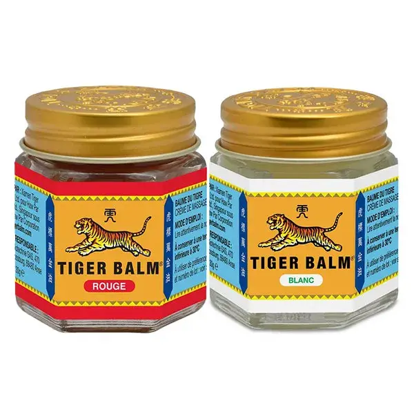 Tiger Balm Vermelho 30g + Branco 30g