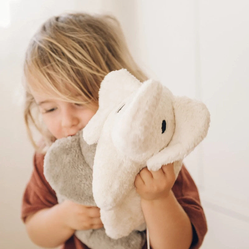 Musikspieluhr Elefant Weiss
