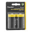 D-batterier 2-pk