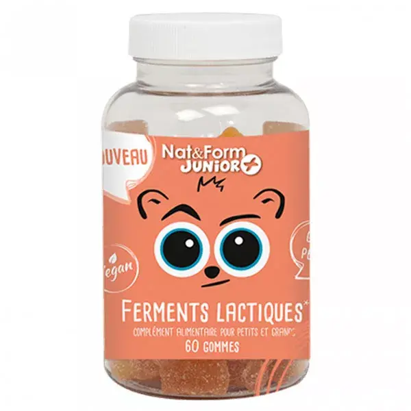 Fermentos Lácteos Nat & Form Junior 60 gomas