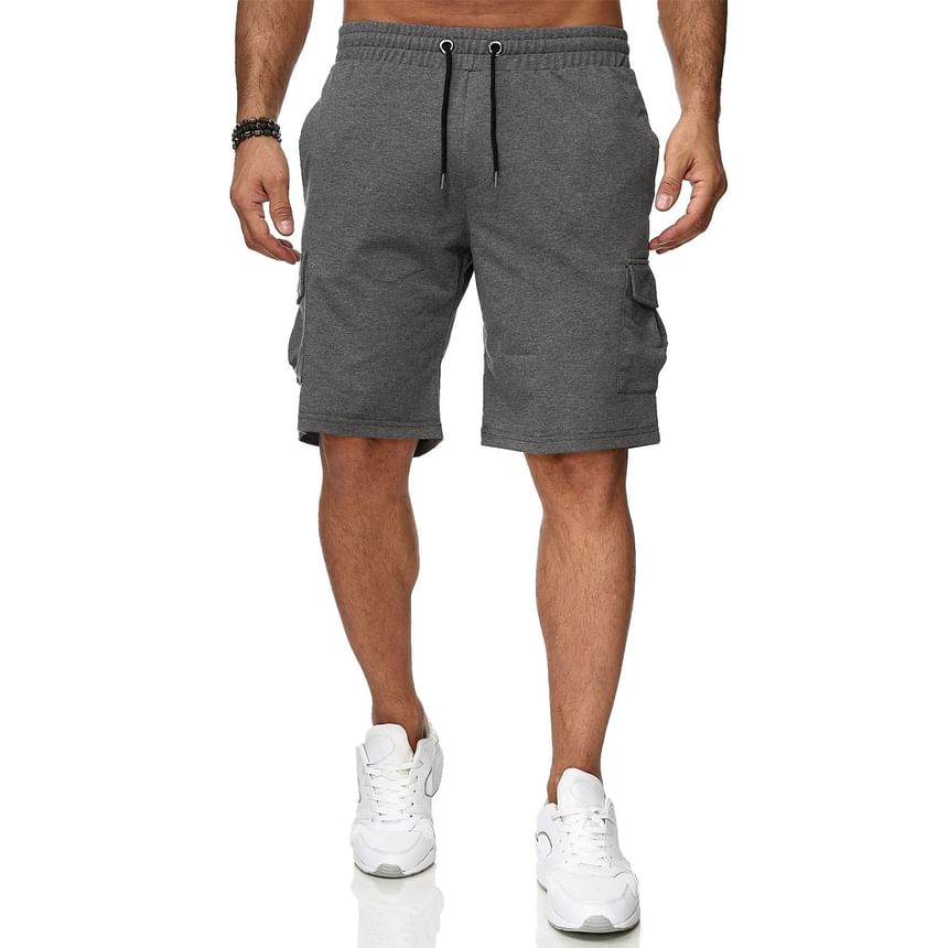 Kore Belief - Cargo-sweatshorts met trekkoord in de taille