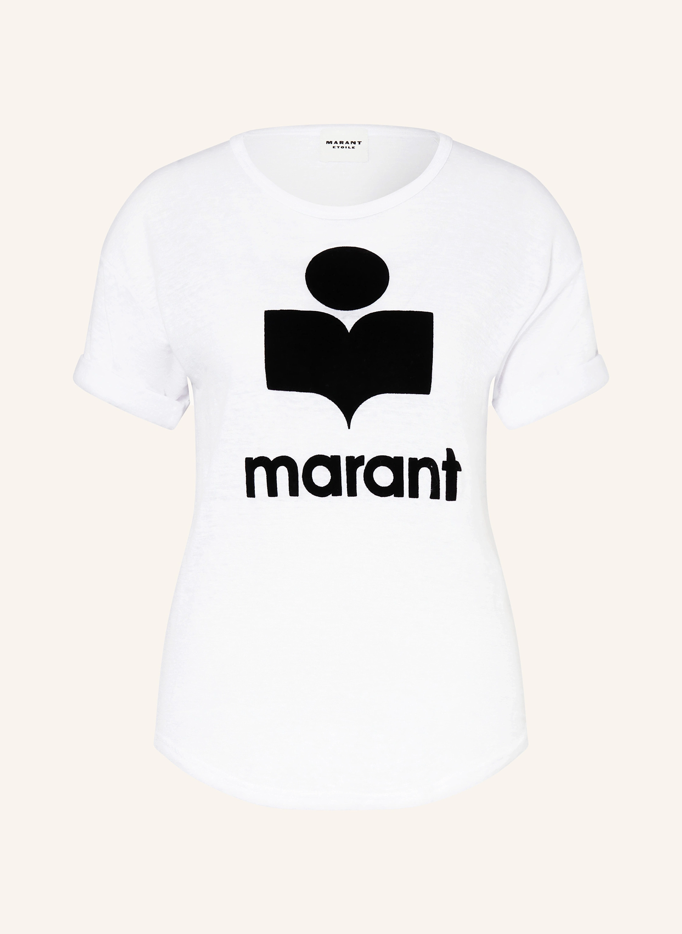 MARANT ÉTOILE T-Shirt KOLDI aus Leinen