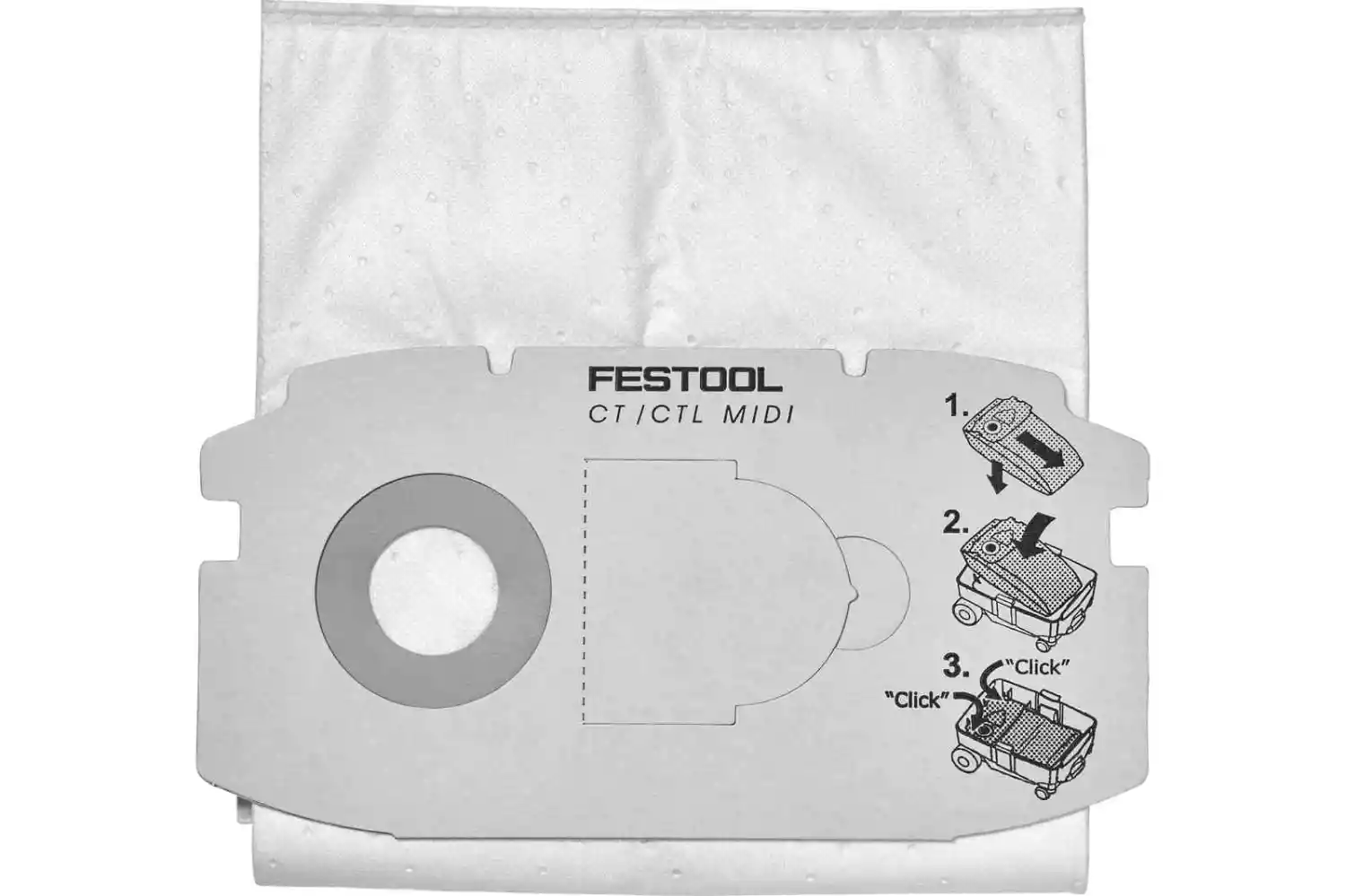 Festool 498411 / SC FIS-CT MIDI/5 Selfclean filterzak voor CTL MIDI (5 stuks)