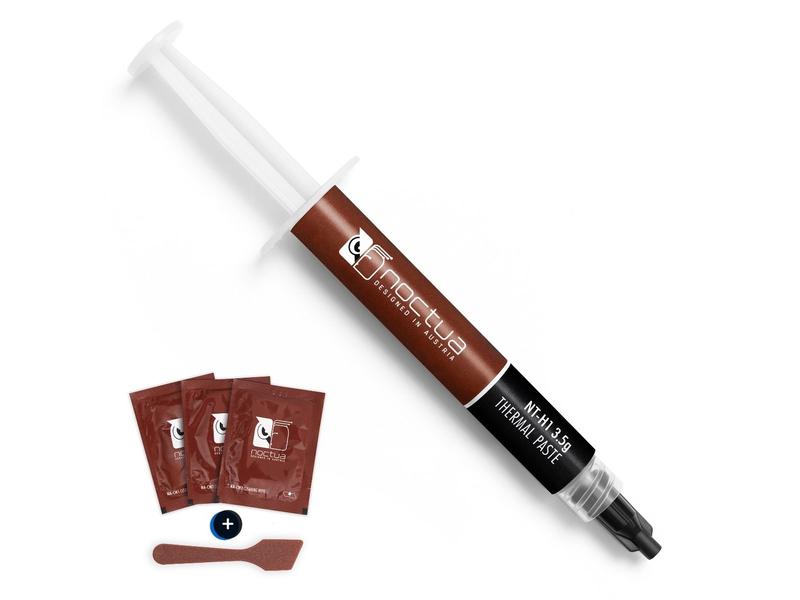 Noctua Wärmeleitpaste NT-H1 3.5g SW Edition Wärmeleitpaste inklusive Spachtel und Reinigungstücher