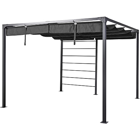Bali pergola alu stel 3x3meter - antracite