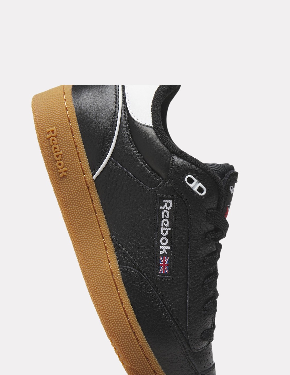 reebok Sneakers Mixte Club C Bulc Noir Cuir