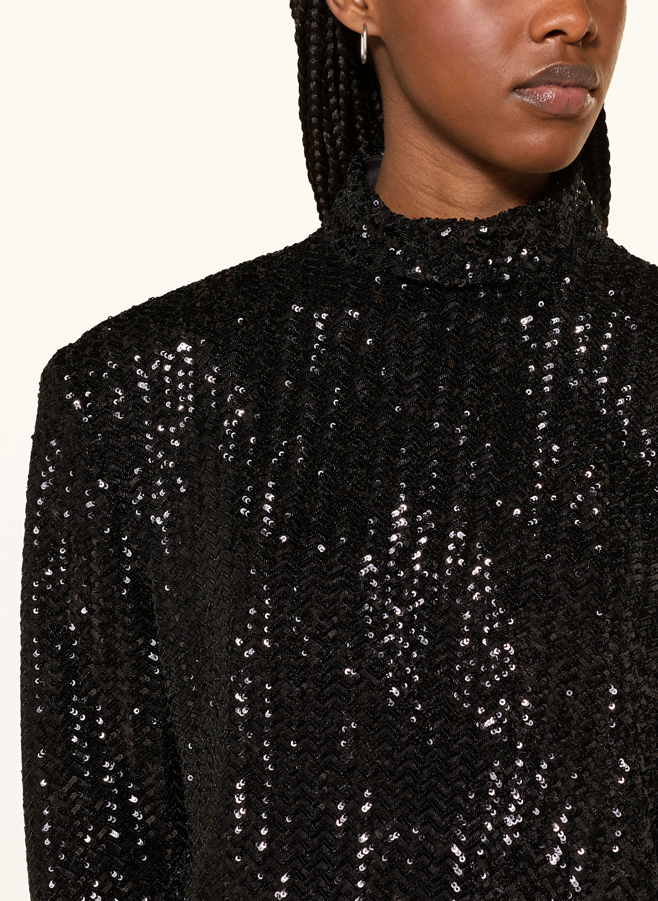 ANINE BING Longsleeve JOSEPHINE mit Pailletten