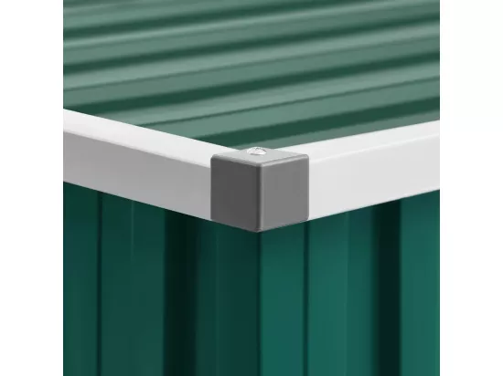 Abri de jardin Vert 195x198x159 Acier galvanisé