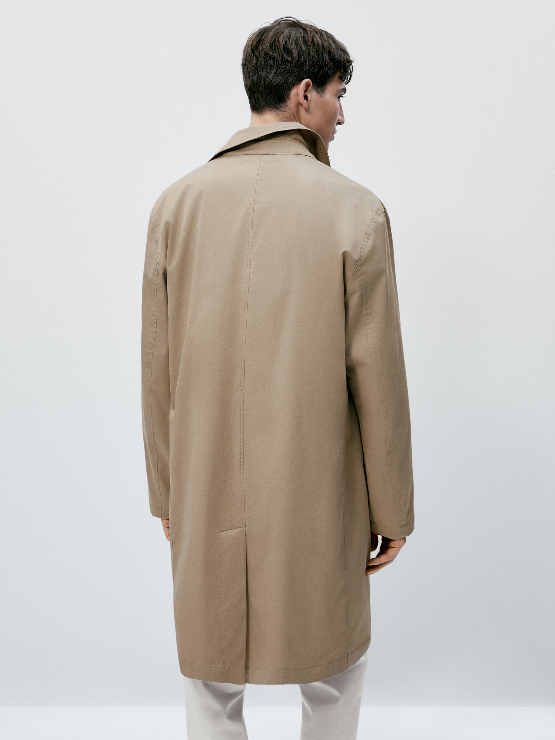 Jaqueta Cross Trench - Bege