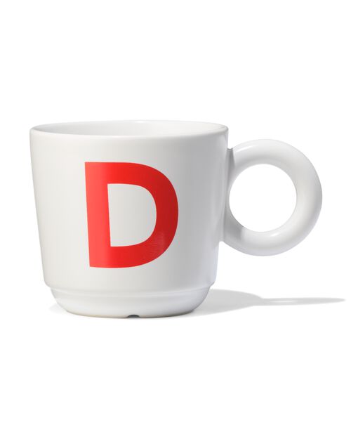 mug 280ml lettre D