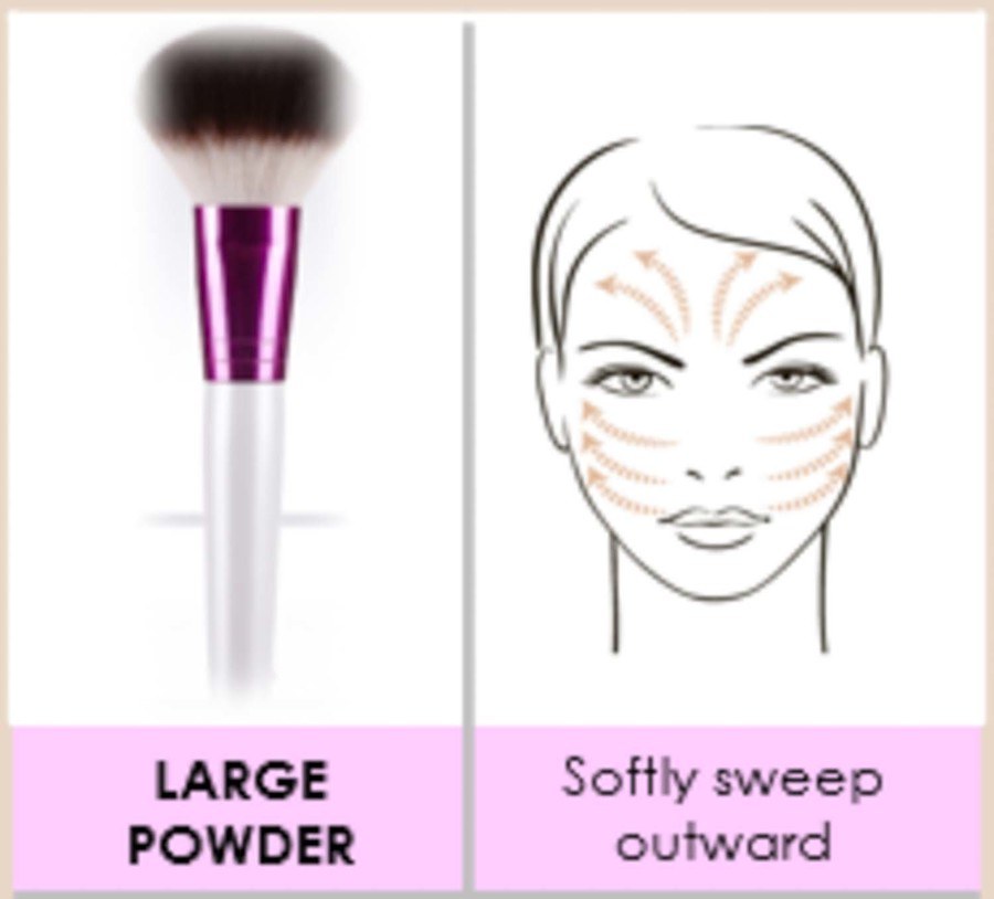 KISS Ruby Kisses Large Powder Brush