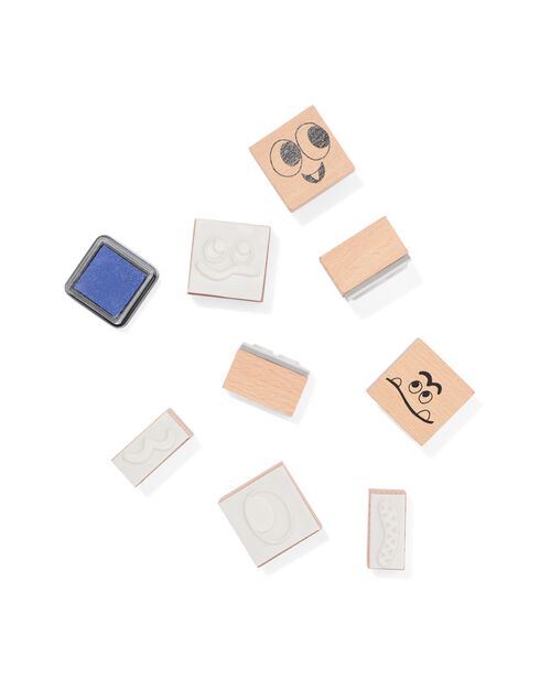 set de tampons monstres