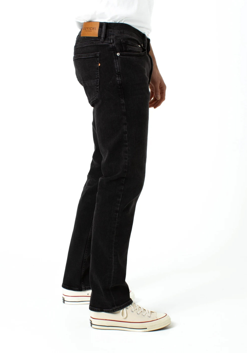 Kuyichi Herren-Jeans Scott Regular Vintage Black