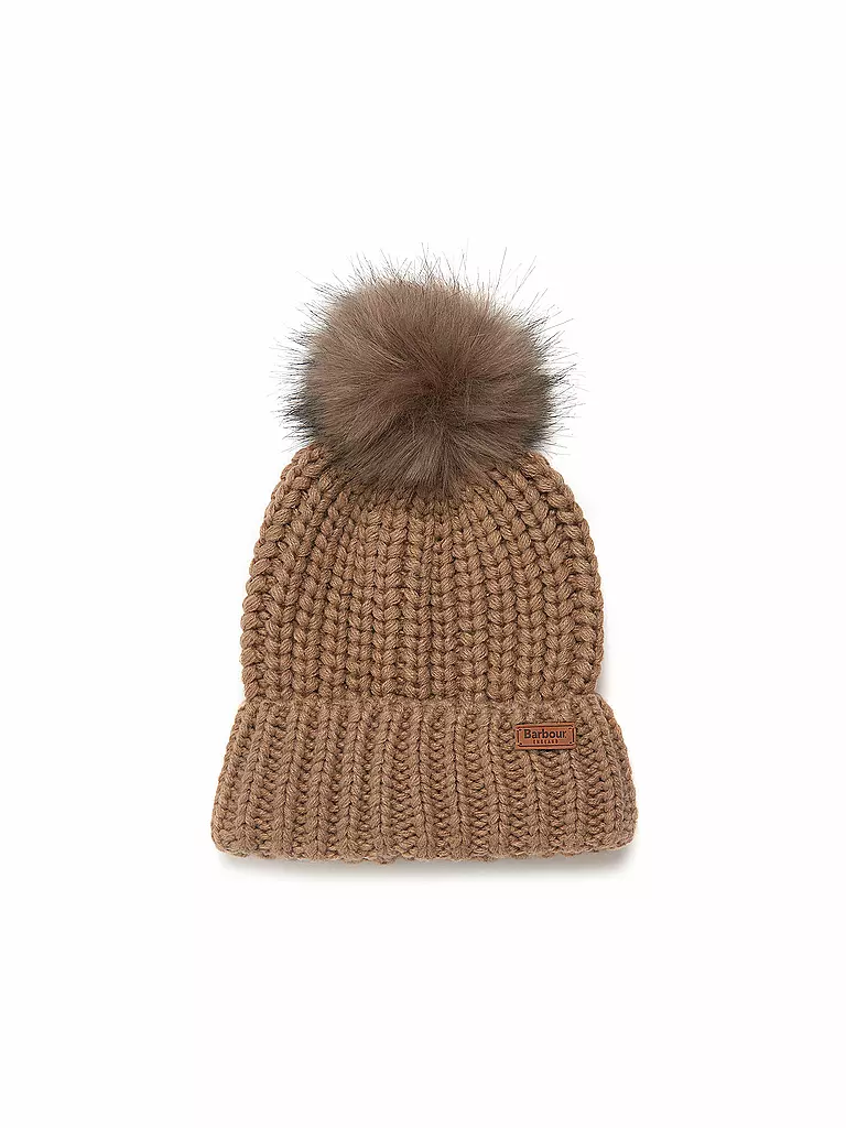 BARBOUR Mütze - Haube SALTBURN camel