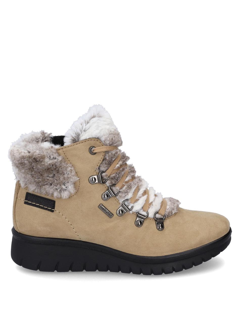 Stiefelette Calais 82, beige-kombi
