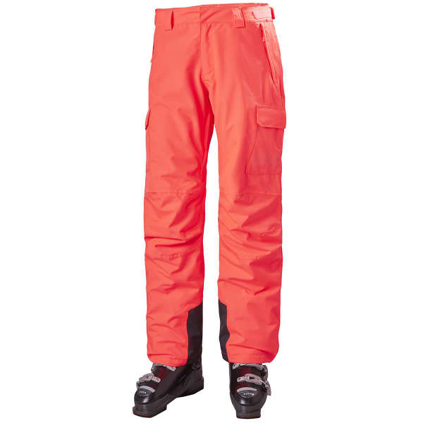 Pantalon de ski HELLY HANSEN W SWITCH CARGO INSULATED PANT NEON CORAL