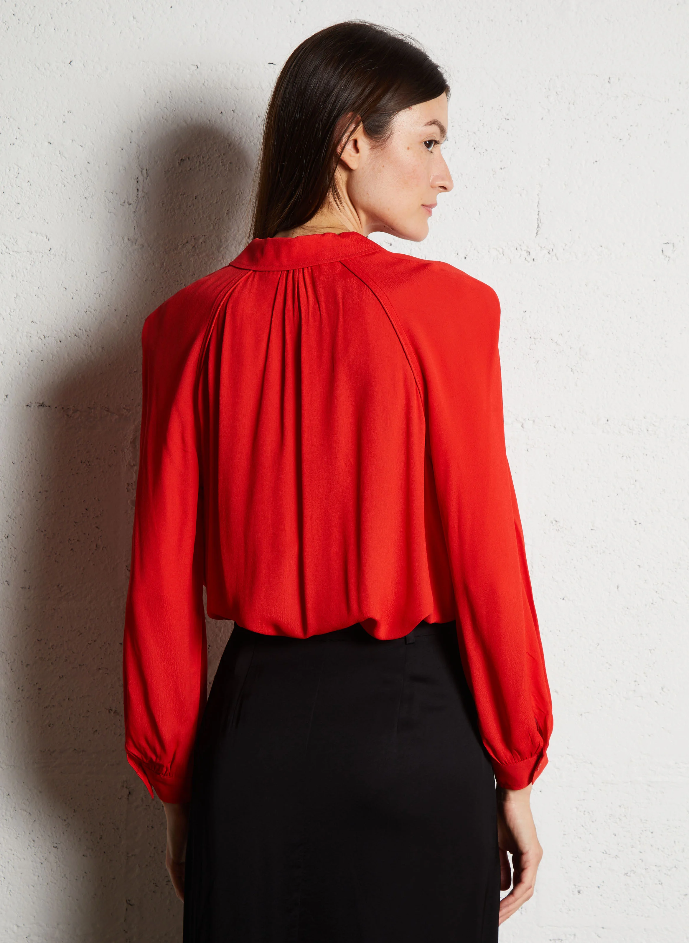 MARVIN - Chemise col classique droite | Rouge