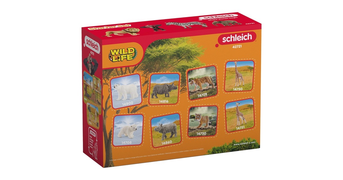 SchleichWild Life - Afrika starterset speelfiguur
