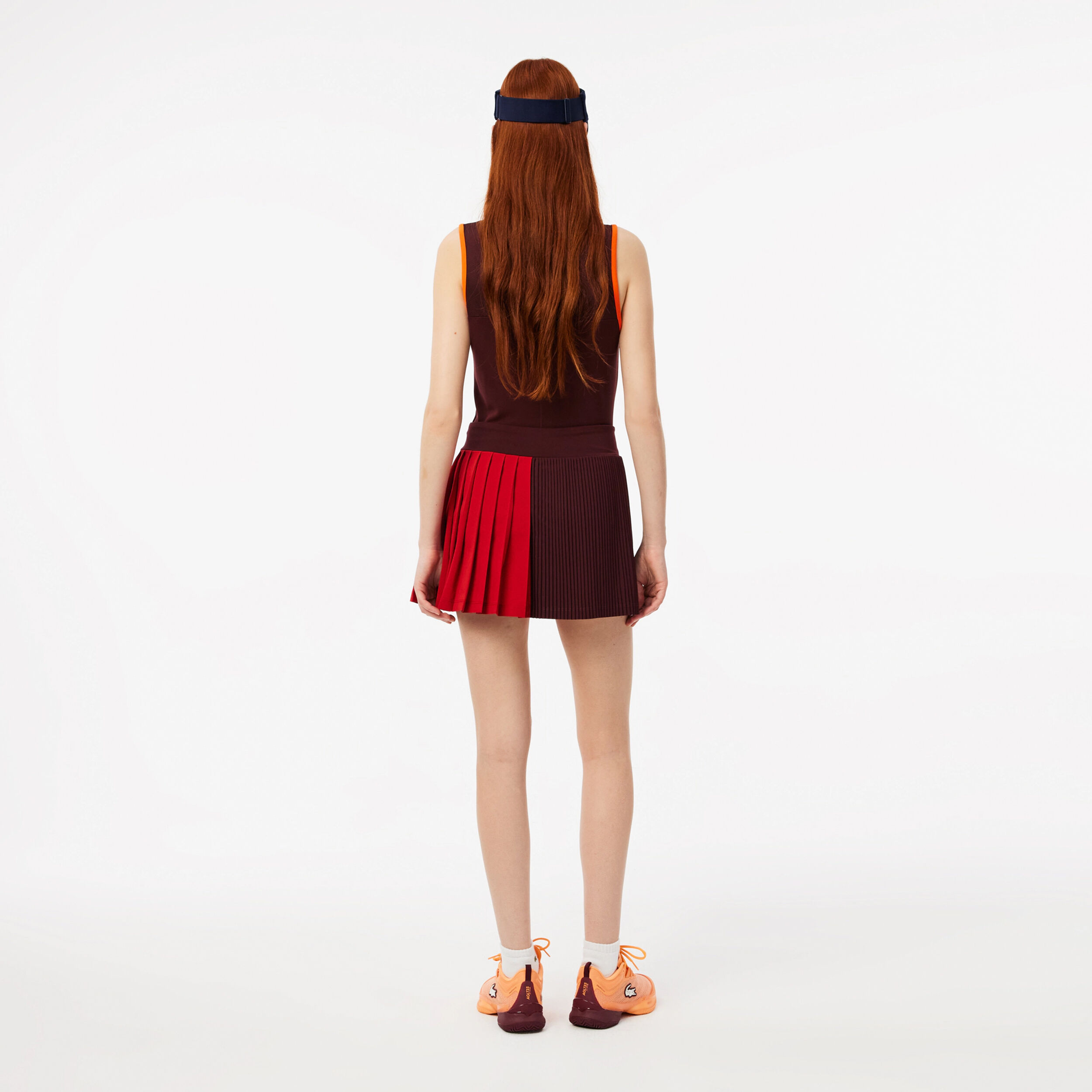 Lacoste Jupe Femmes - Marron , Rouille