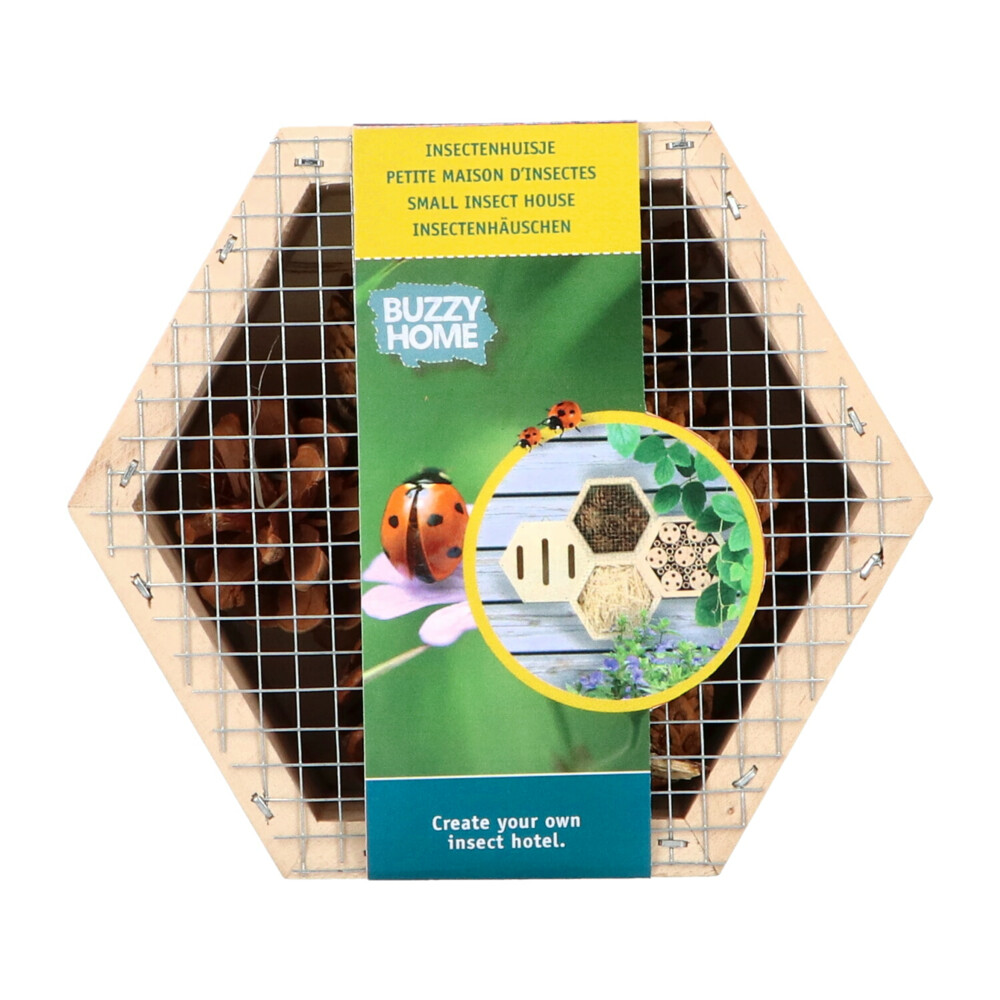 Bûten Home Insectenkast Hexagon Lieveheersbeestjes