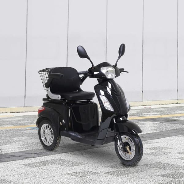 Arvo Elektrisk Scooter for Eldre P300 Svart