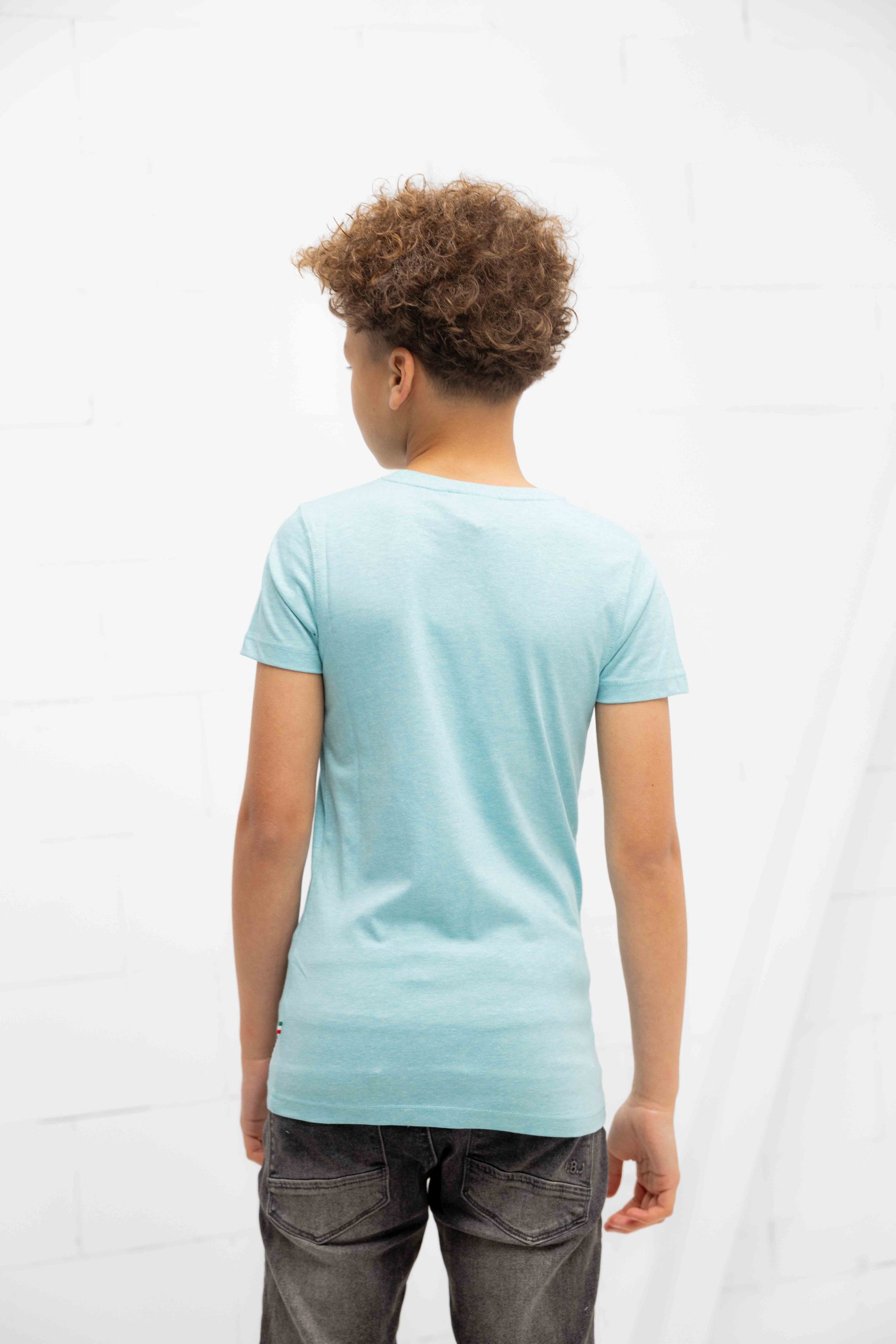 Vingino Basic T-Shirt Kids Blauw