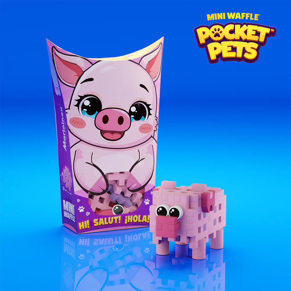 Marioinex Mini Waffle - Pocket Pets - Pig