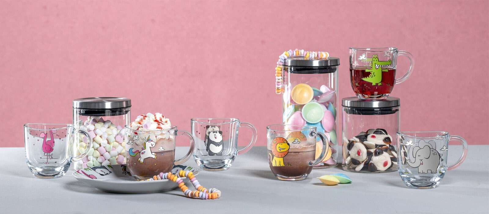 LEONARDO Kindergeschirr Tasse BAMBINI FLAMINGO