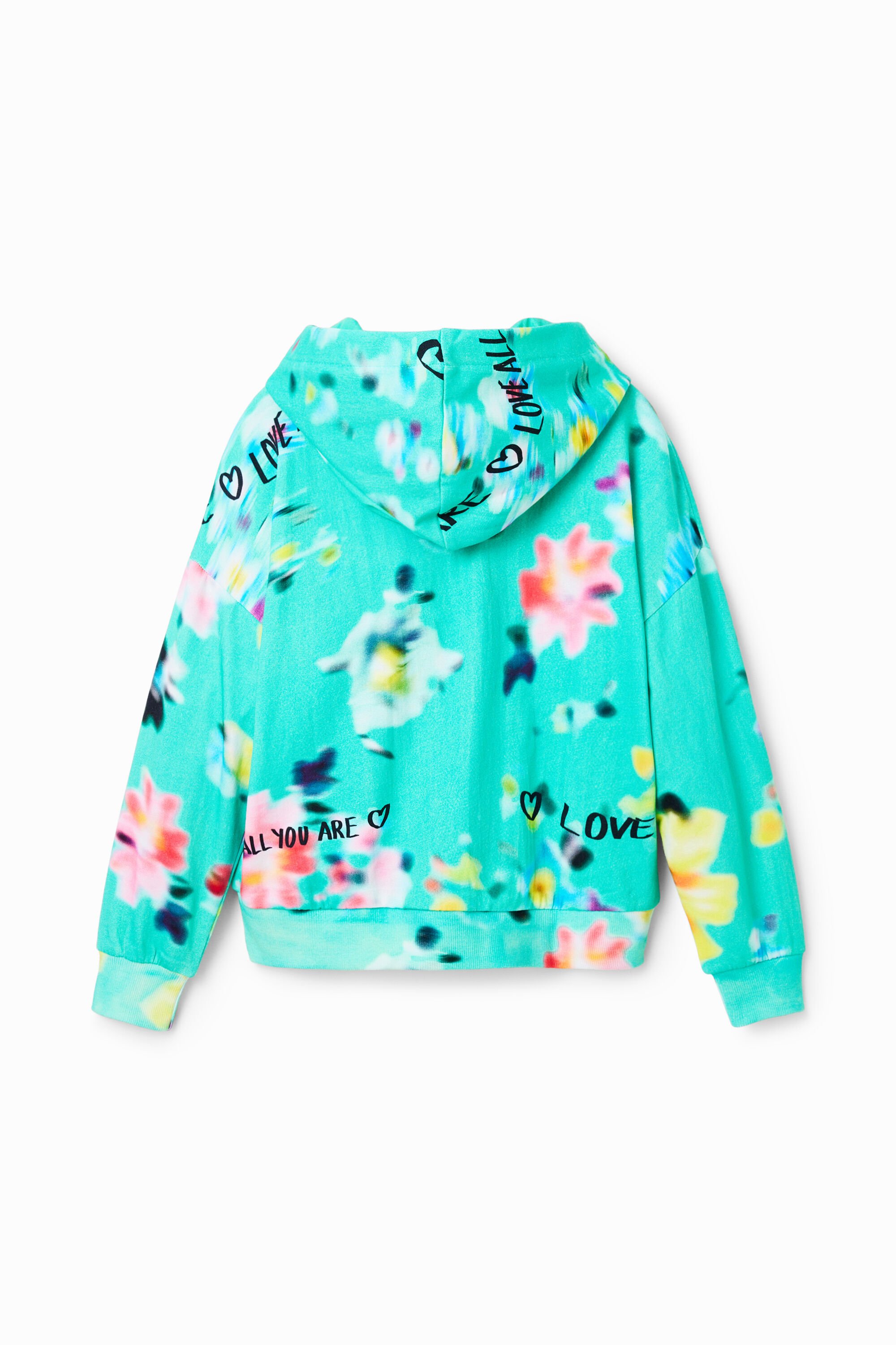 Sweat-shirt oversize flou