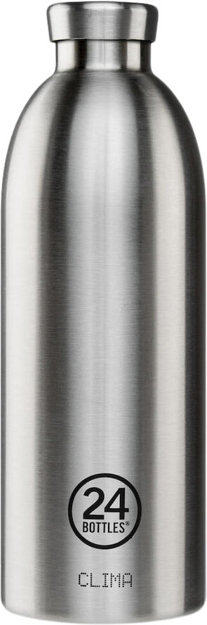 24Bottles Clima 850 ml - Termoflaske - Steel Stål