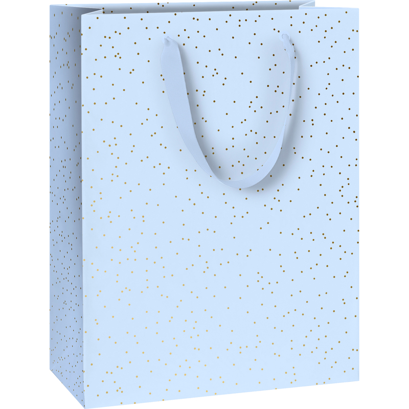 Stewo Geschenktüte Yvie, blau, 23 x 30 x 13 cm, 1 Stück