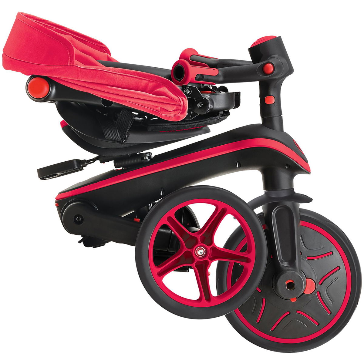 GlobberGlobber   Trike Explorer 4in1 faltbar rot