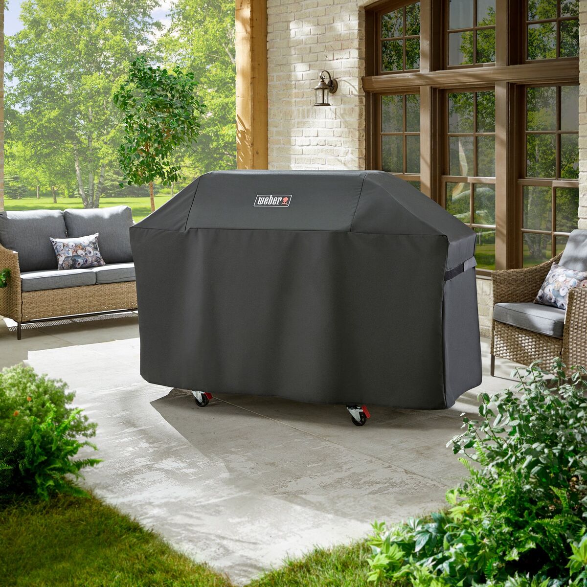 Premium Grilltrekk Genesis 4 brennere, svart