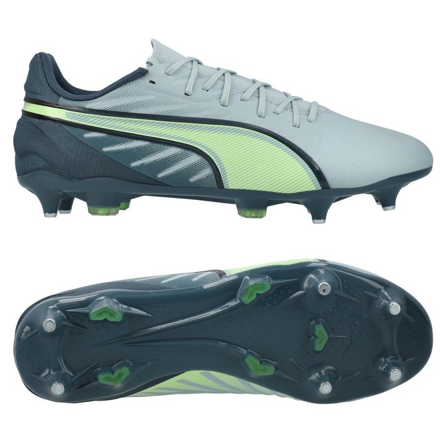 PUMA King Match SG Lights Out - Frosted Dew/Fizzy Apple/Gray Skies