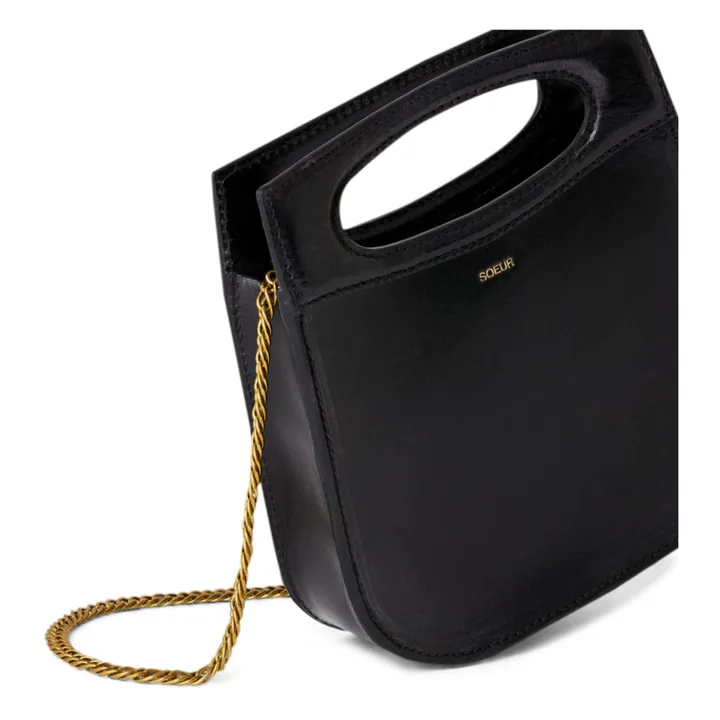 Soeur Sac Cheri Mini Cuir | Noir