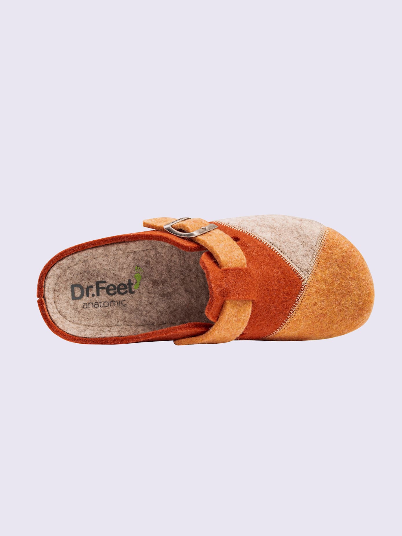 Chaussons feutre de laine