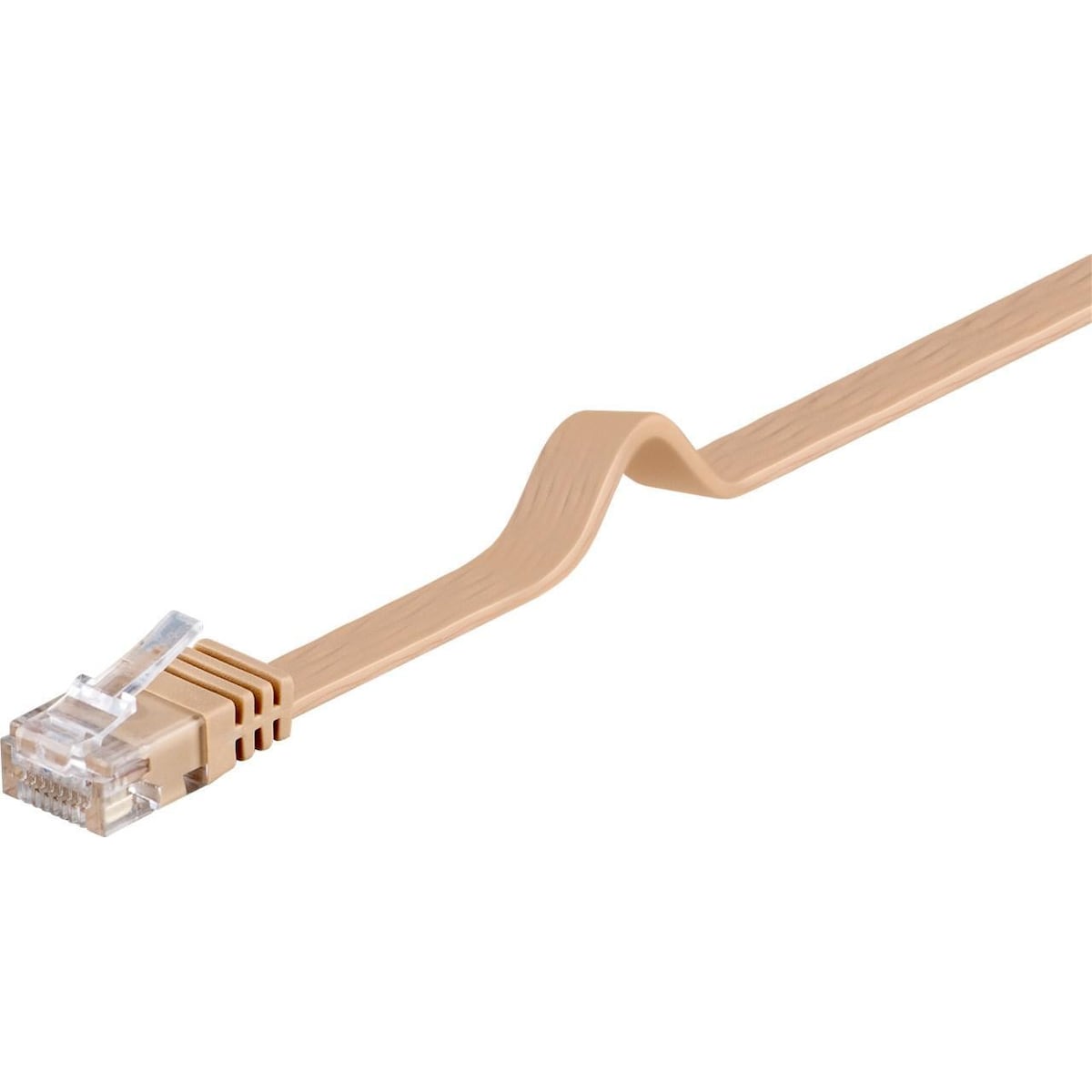 Goobay CAT 6 flat patch-kabel, U/UTP, 22395